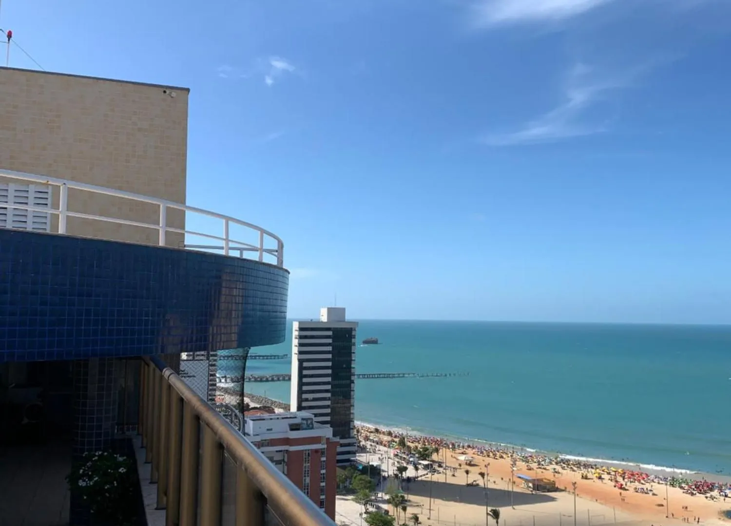 Flat Praia De Iracema Vista Mar Fortaleza